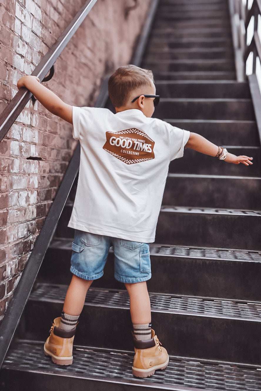 THE GOOD TIMES COLLECTIVE TEE - CREAM