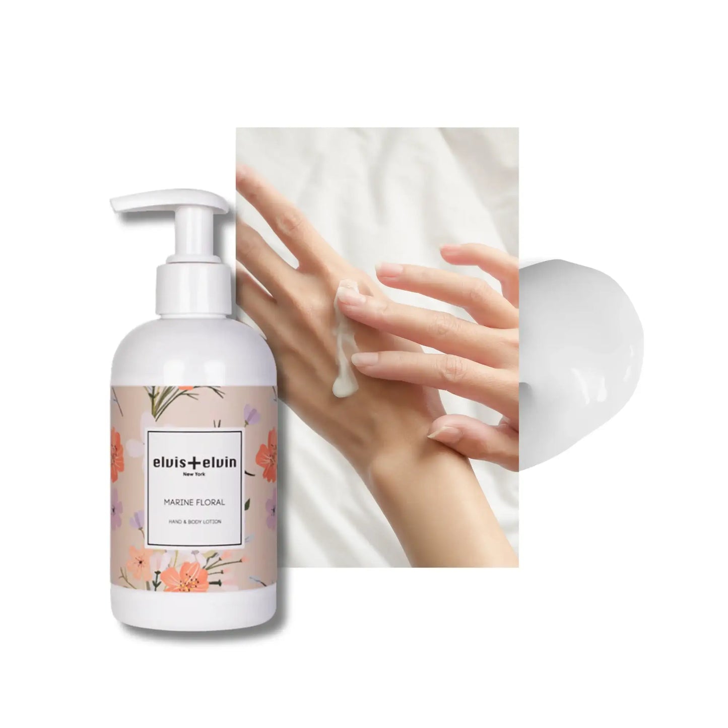 elvis+elvin Marine Floral Hand & Body Lotion
