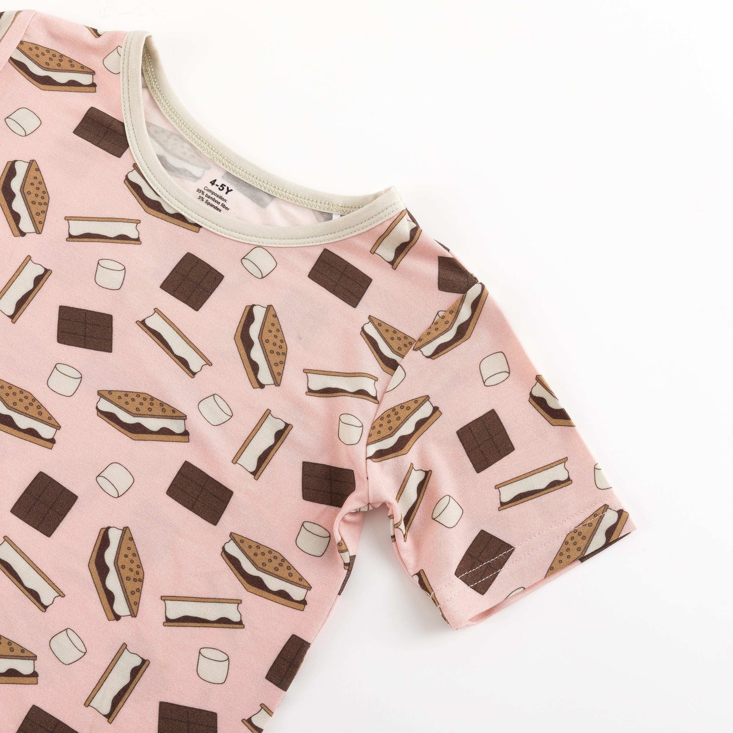 S'more to Love (Short PJ Set) - Pink