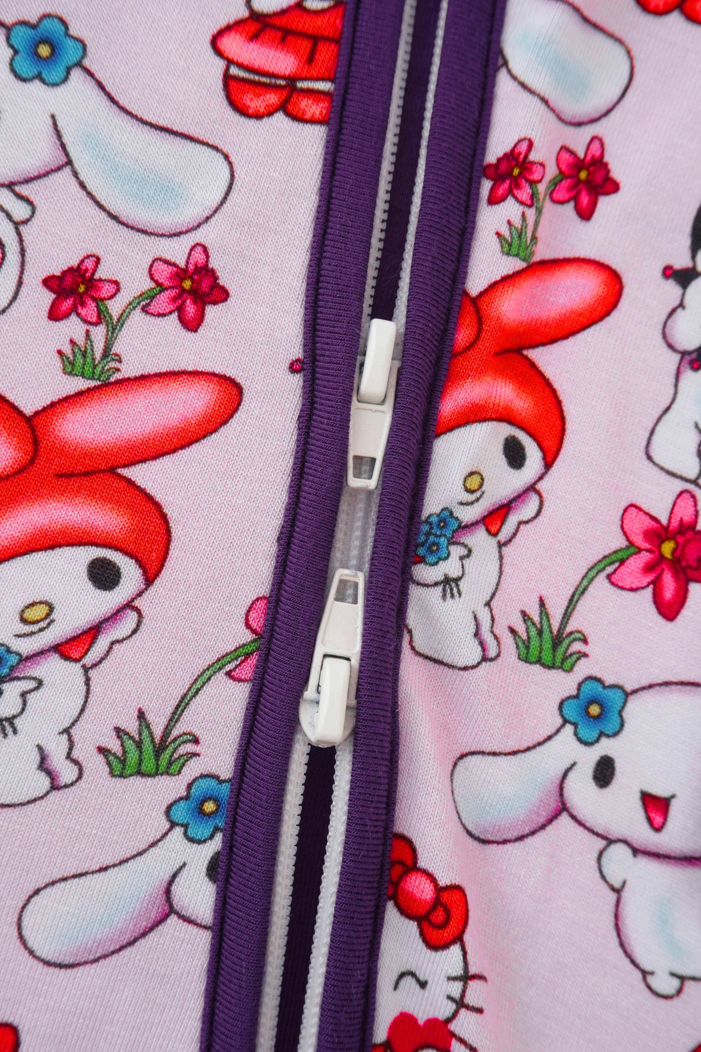 PoshTOT Sanrio My Melody Bamboo Baby Convertible Zippy Romper