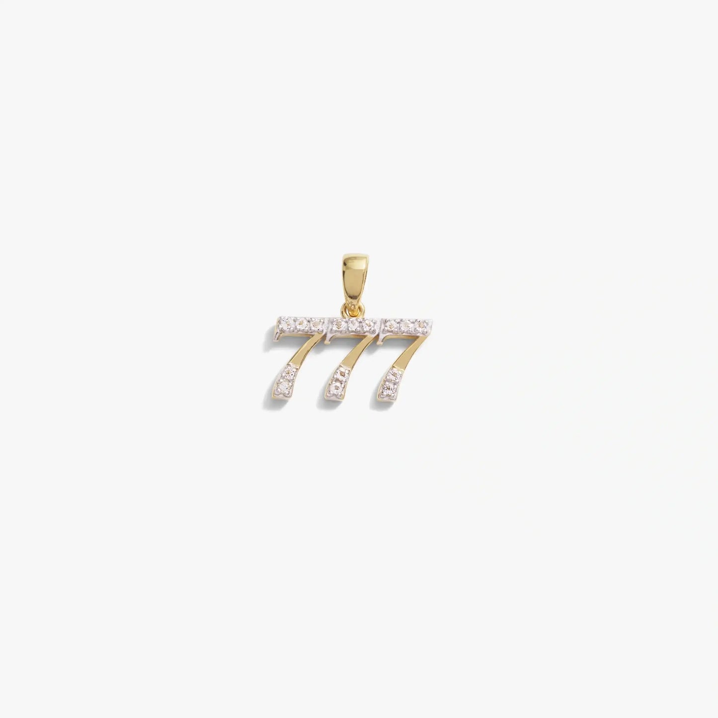 777 Sapphire Angel Number Amulet