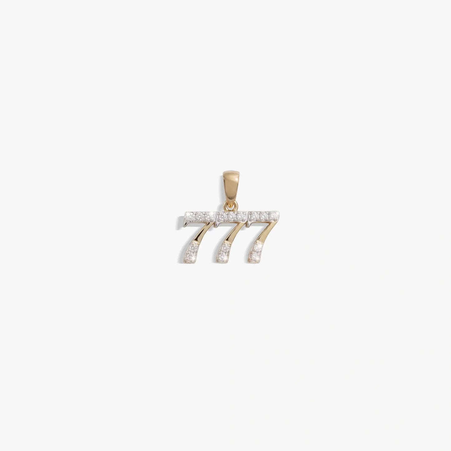 777 Sapphire Angel Number Amulet