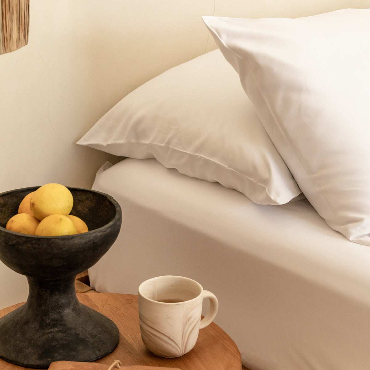 Organic Bamboo Sateen Bed Sheet Set