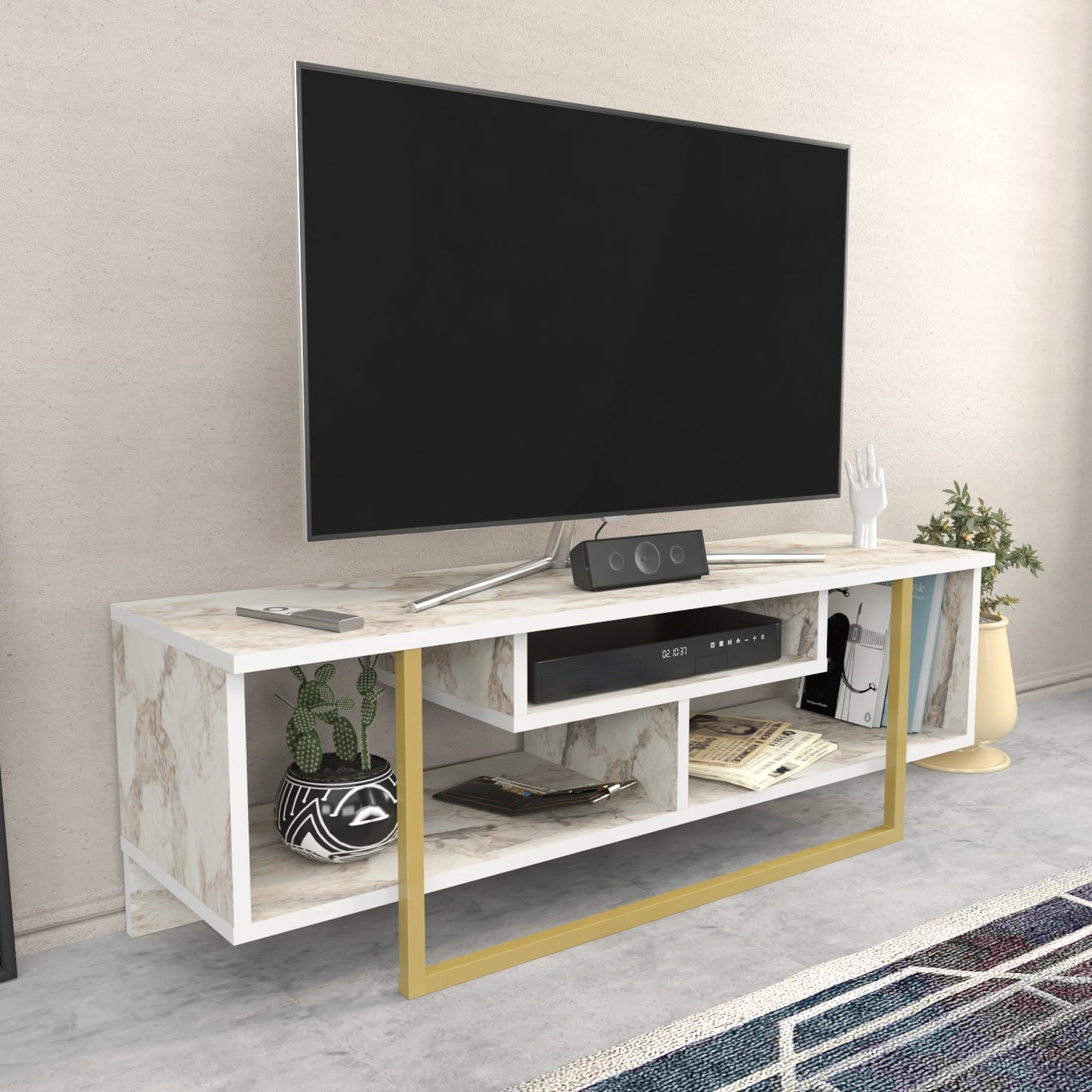 Asal 47'' TV Stand Media Consol for Up To 60'' TVs