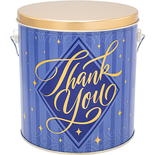 1 Gallon - Freshly Popped 🍿 - Gourmet Popcorn Tin