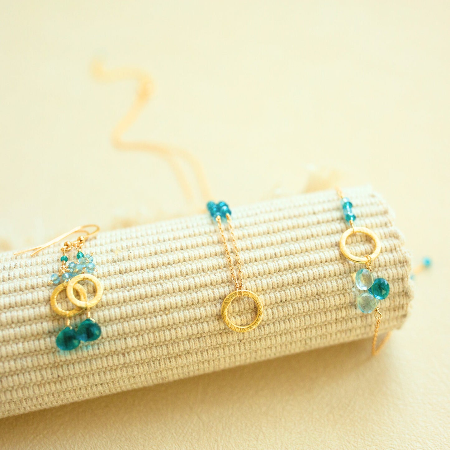 Aquamarine Solara Bracelet