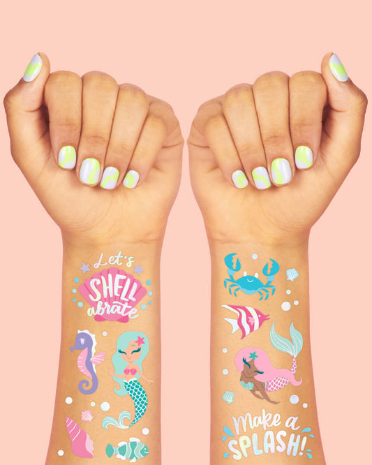 Mermazing Tats - 112 temporary tattoos