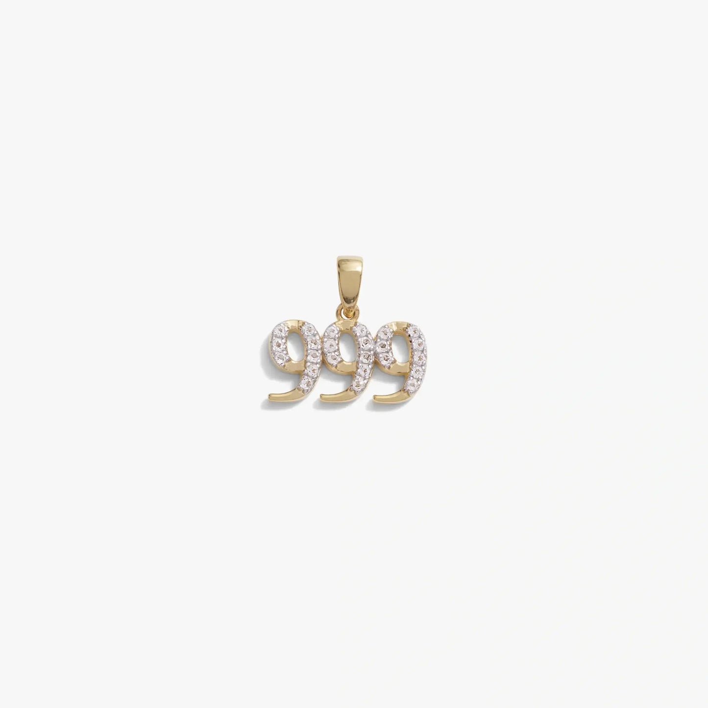 999 Sapphire Angel Number Amulet