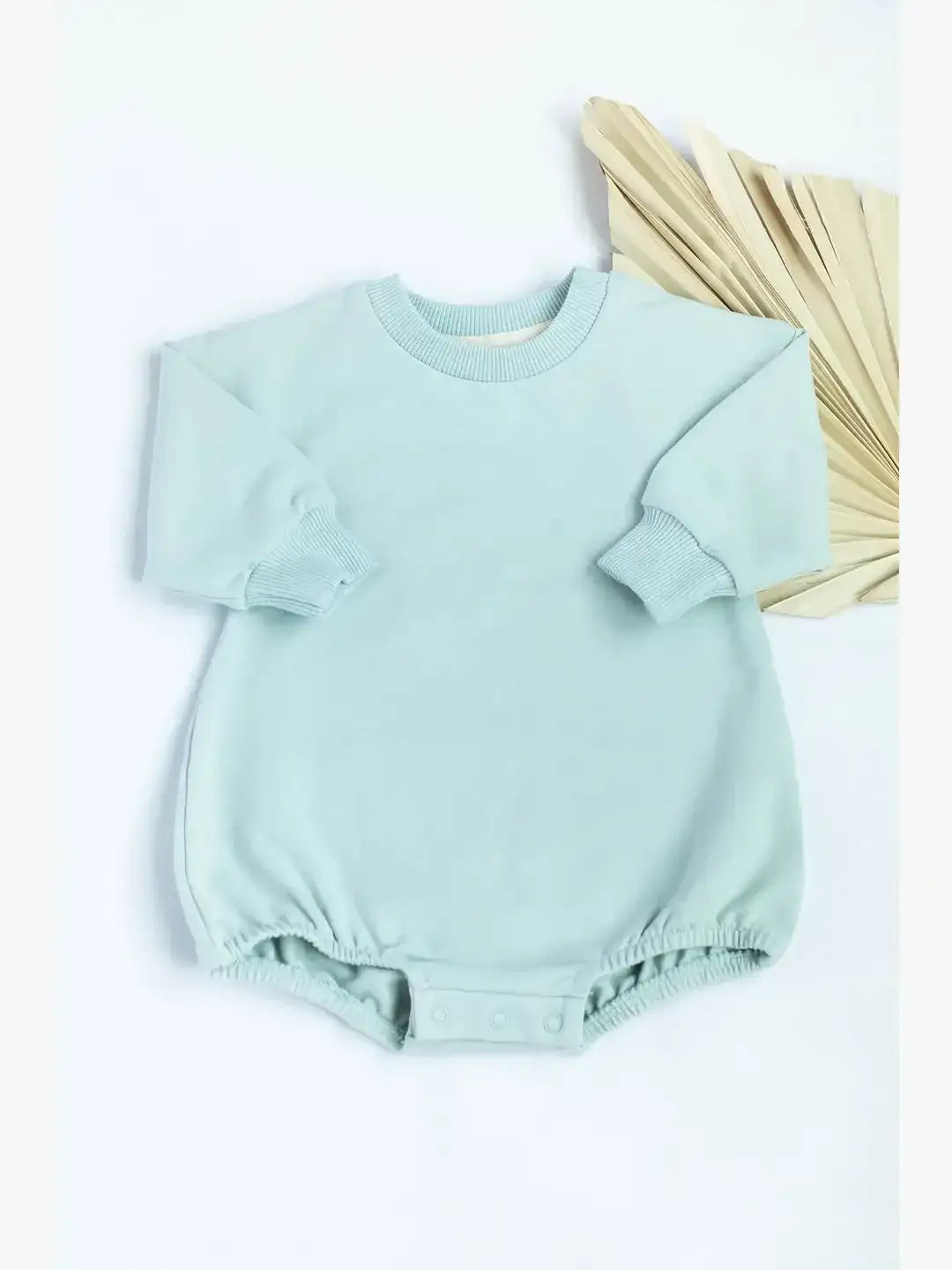 Organic Oversized Sweatshirt baby boy girl romper