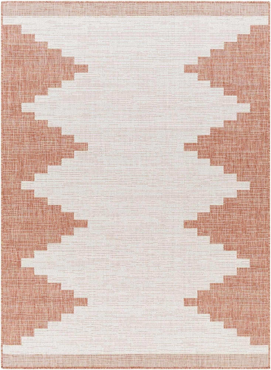 Djugun Peach Fuzz Indoor & Outdoor Area Rug