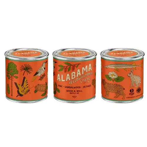 Alabama State Candle