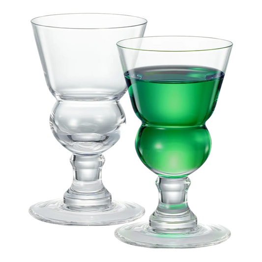 Specialty Absinthe Cocktail Glassware with Spoon, Set of 2