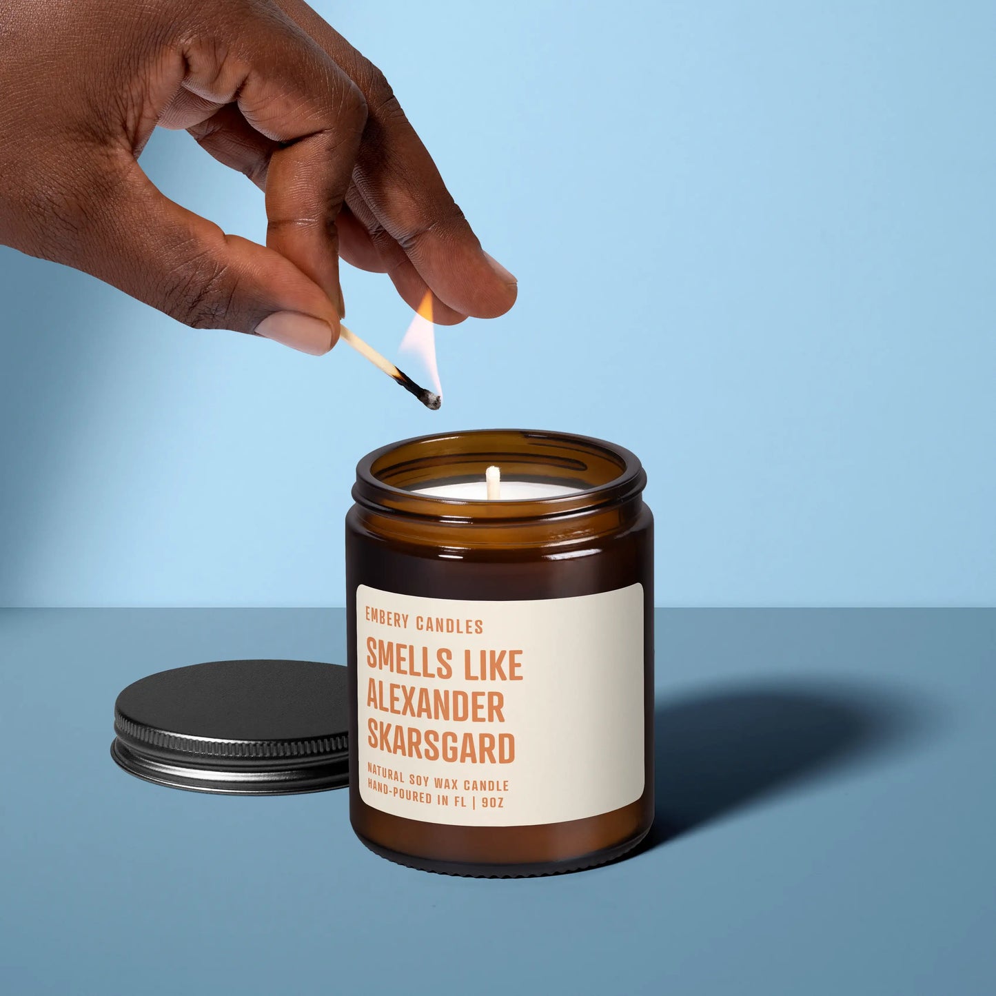 Smells Like Alexander Skarsgard | Soy Wax Scented Candle