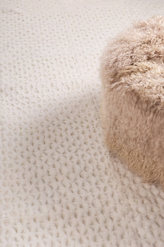 AMANDA - Sculpted Natural Rug