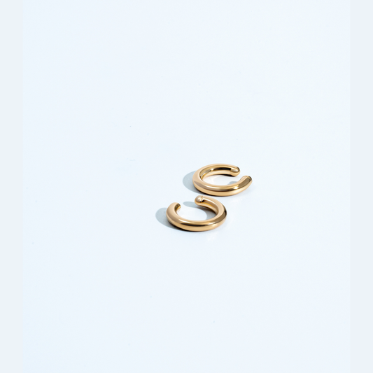 Anne Geometric Gold Ear Cuff