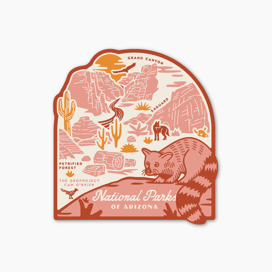 Arizona National Parks Sticker