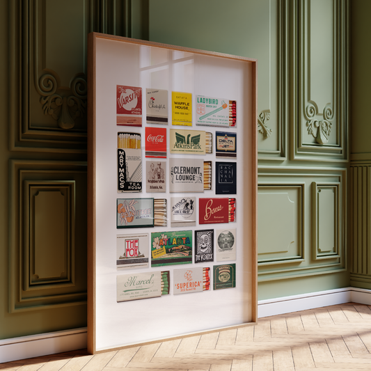 Atlanta Collage Poster