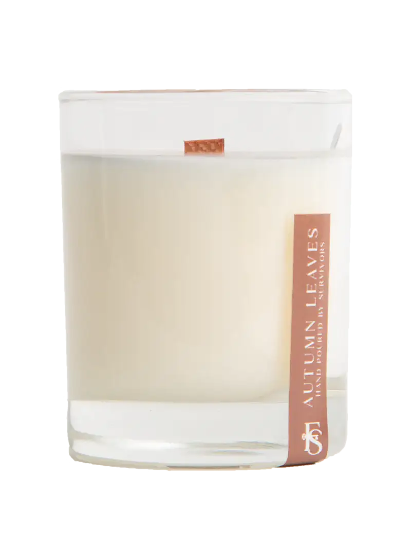 Autumn Leaves 7.5 oz Wooden Wick Candle