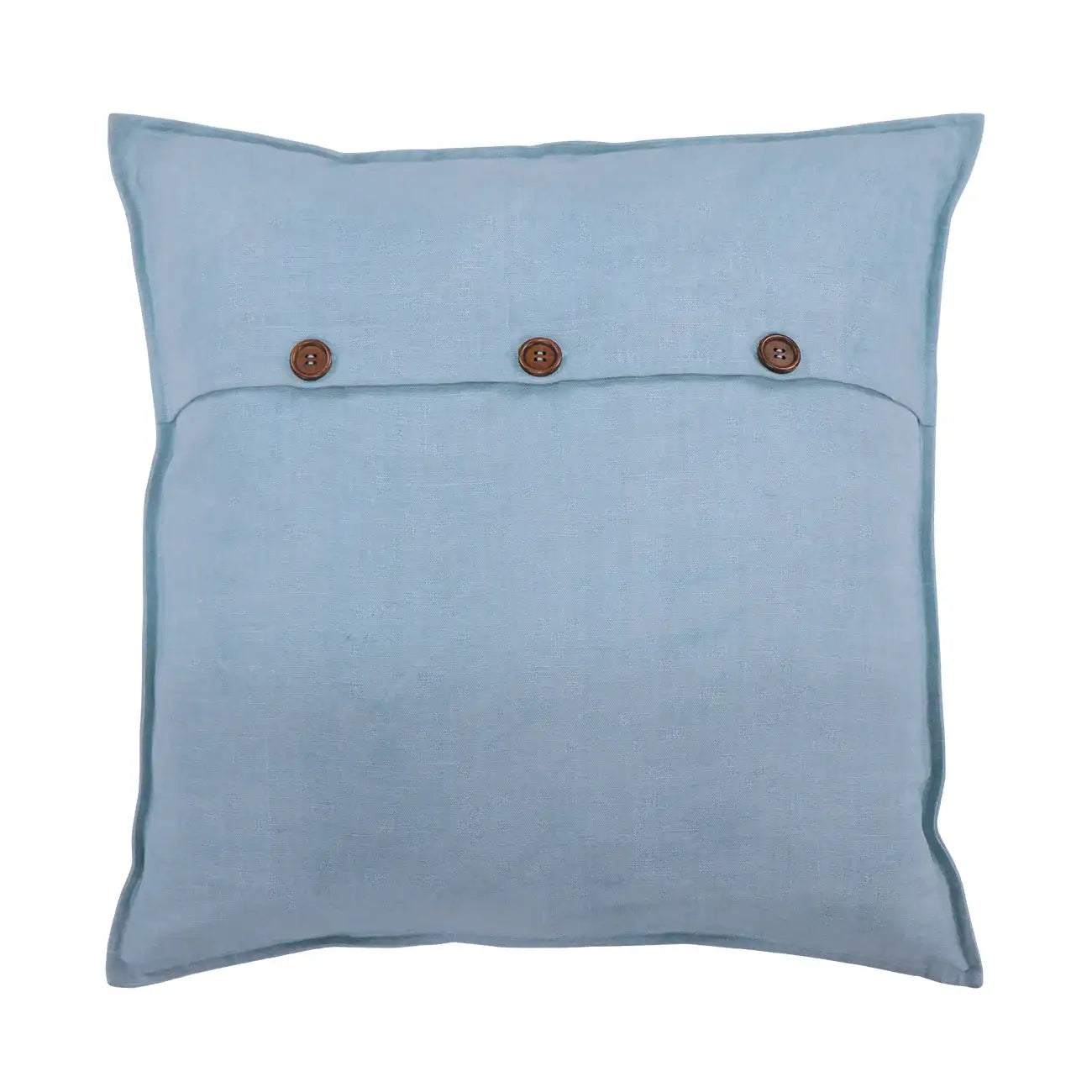 Hand Embroidered Still Life Pillow Cover 20" x 20"