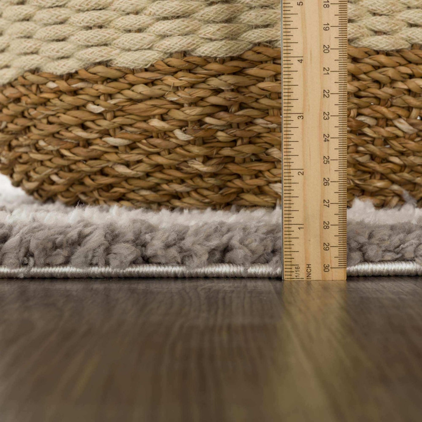 Jola Taupe Area Rug - Clearance