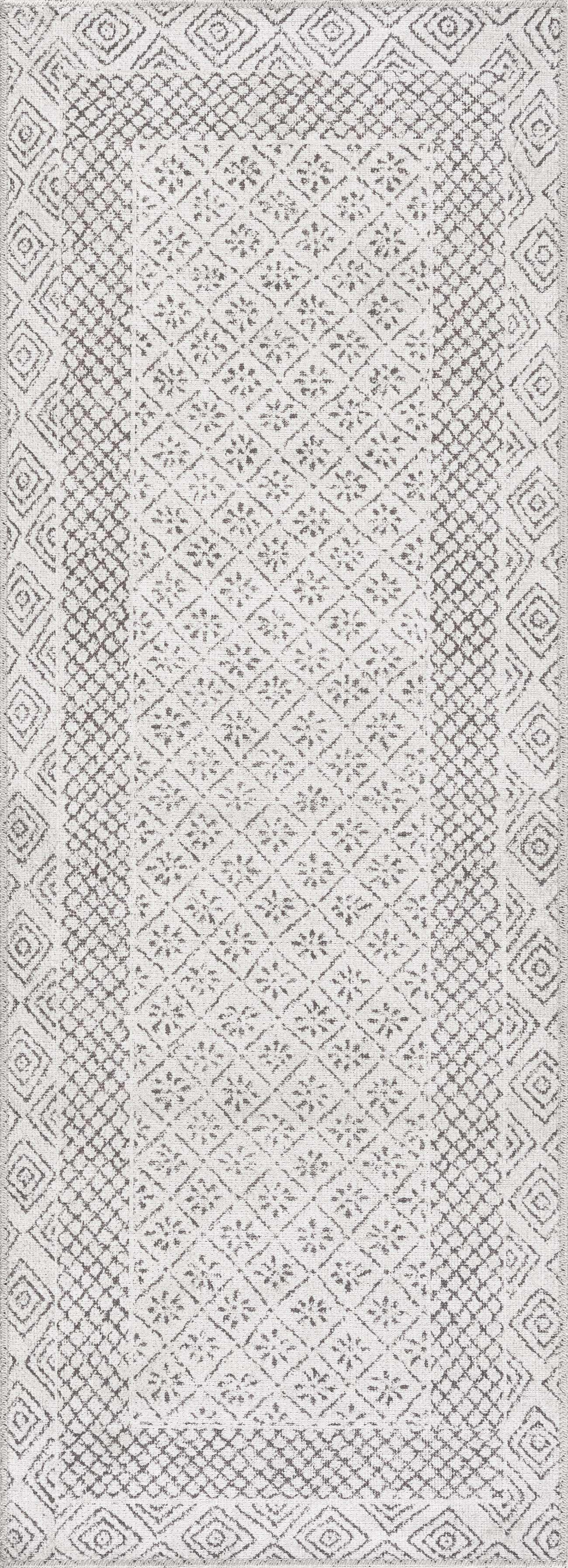 Burdette Washable Area Rug