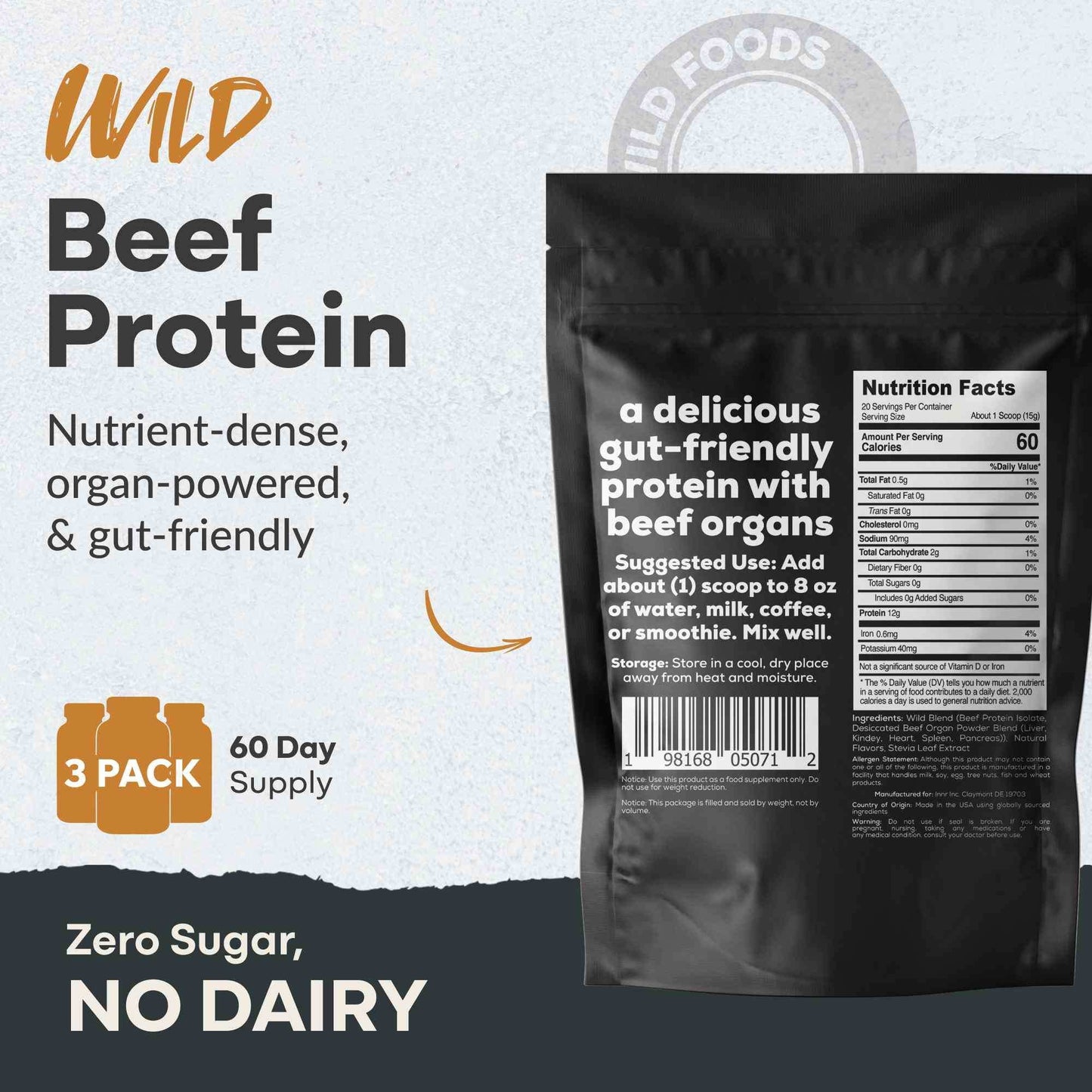 Wild Beef Protein