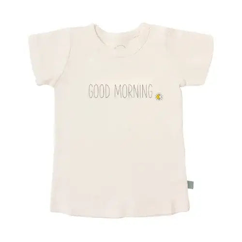 graphic tee | good morning