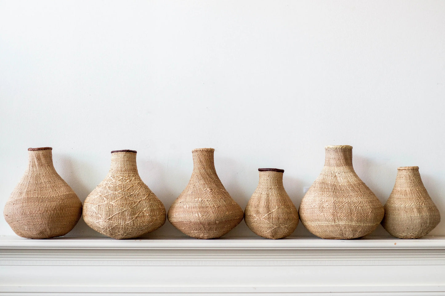 Binga Nongo Natural Woven Gourd Basket