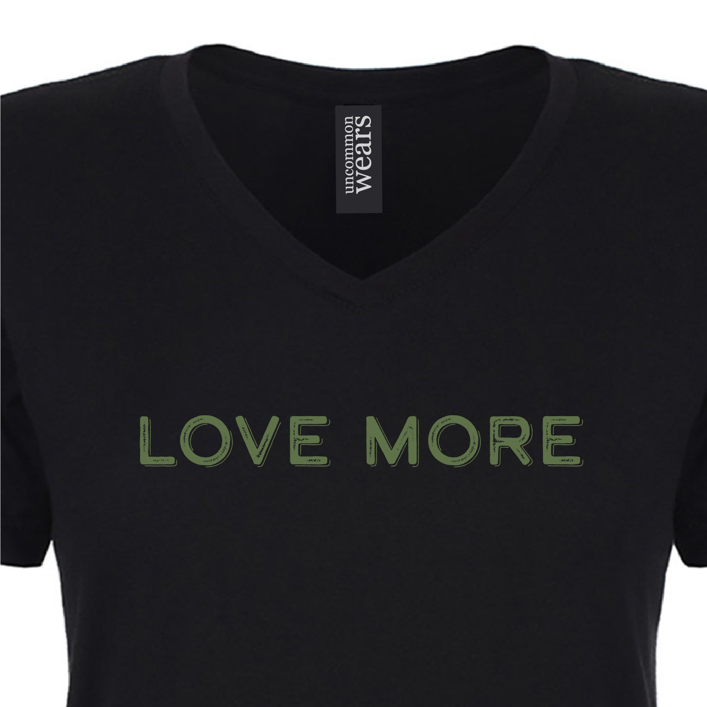 Love More Black T-Shirt - 022