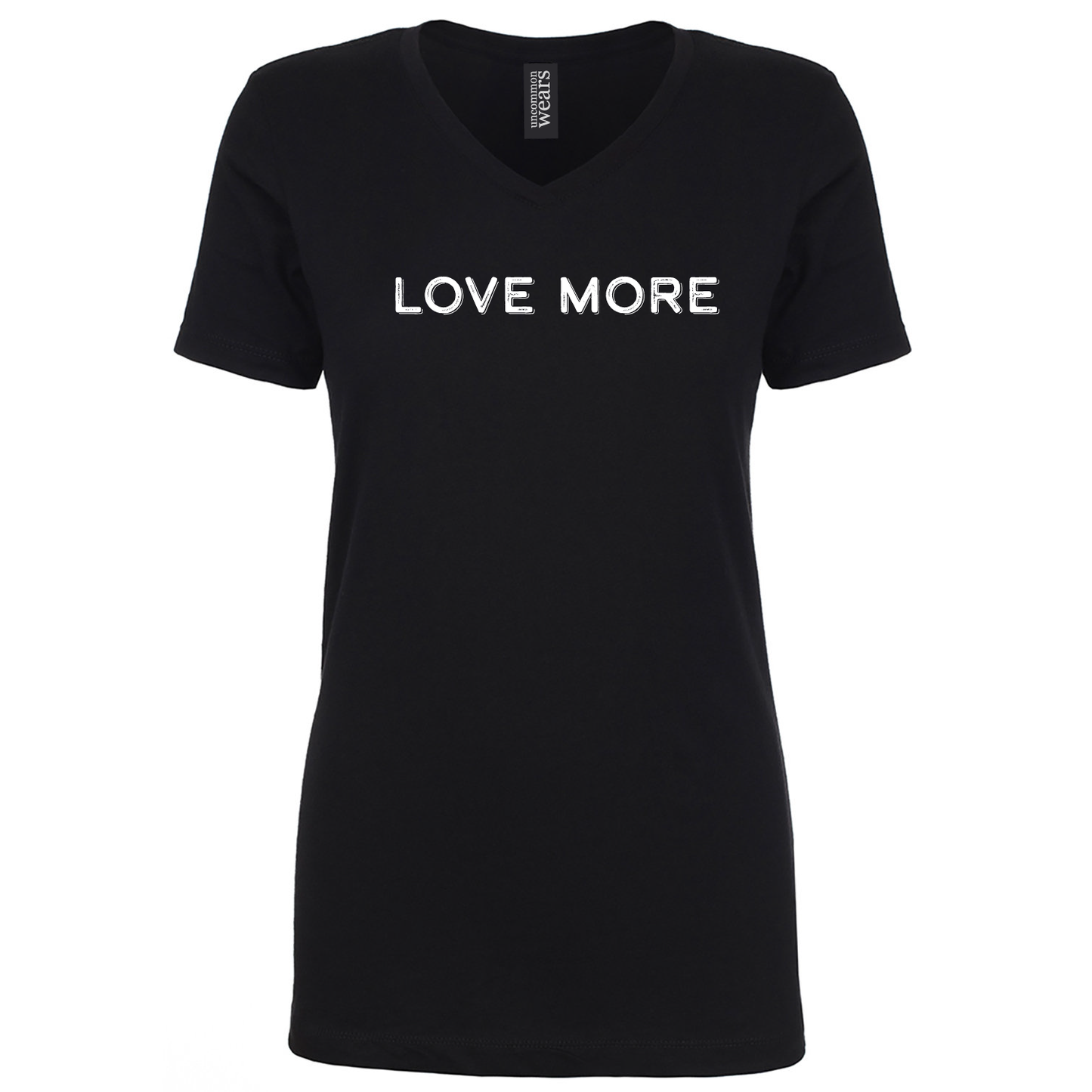 Love More Black T-Shirt - 001