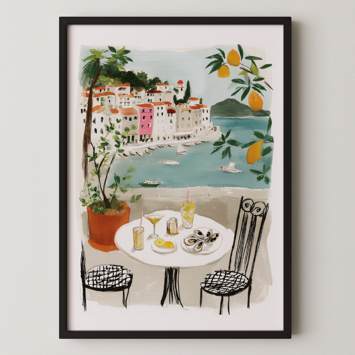Amalfi Coast Wall Art - 2