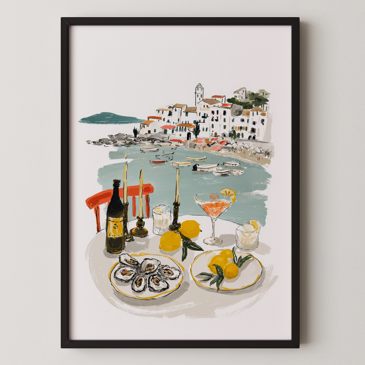 Amalfi Coast Wall Art - 3