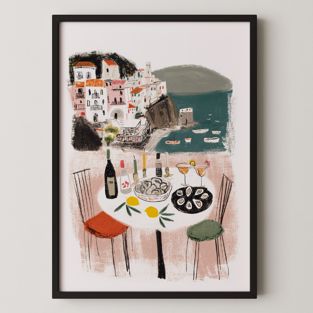 Amalfi Coast Wall Art - 4