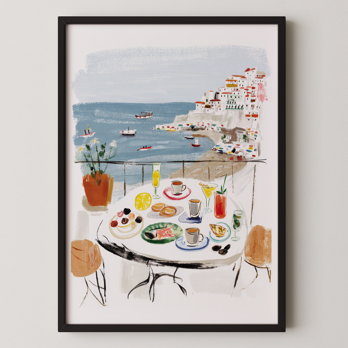 Amalfi Coast Wall Art - 6