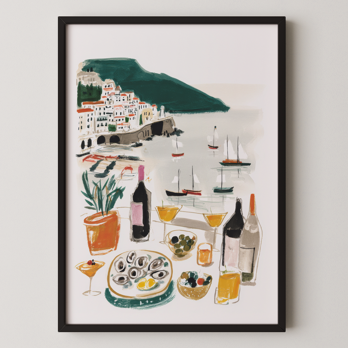 Amalfi Coast Wall Art - 8