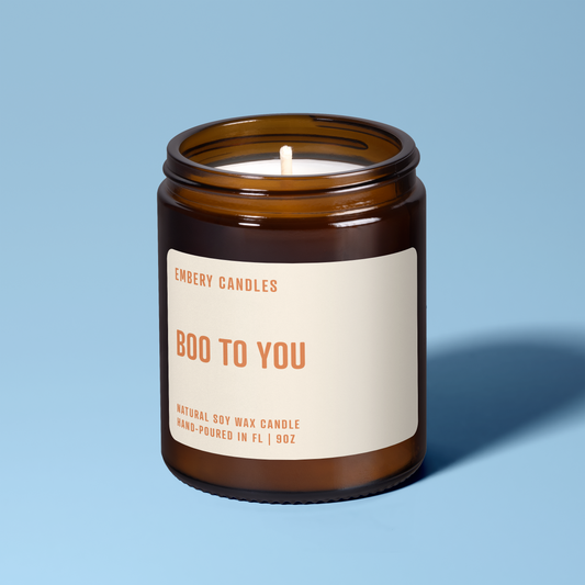 Boo to You | Soy Wax Scented Candle