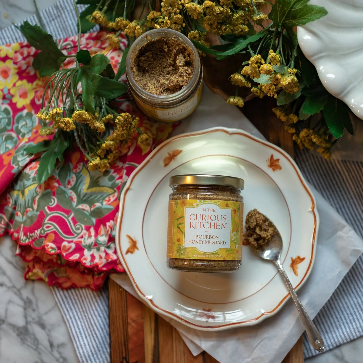 Bourbon Honey Mustard – Sweet & Tangy Southern Spread