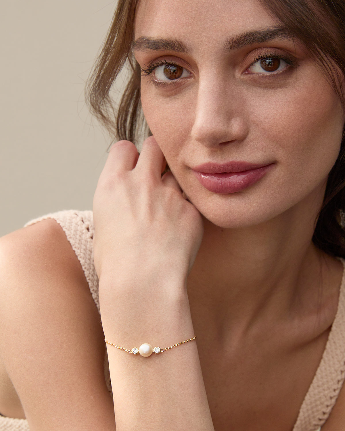 By My Side Pearl Bracelet