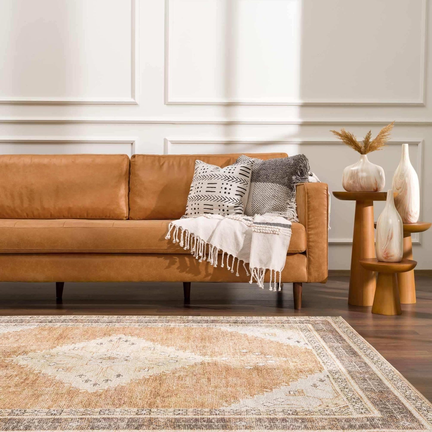 Albas Washable Area Rug