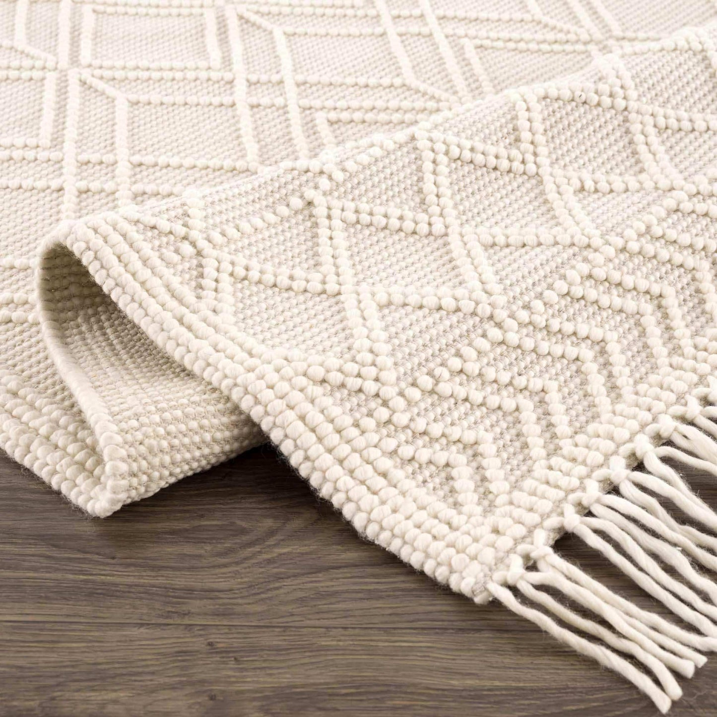 Ramsbury Beige Area Rug