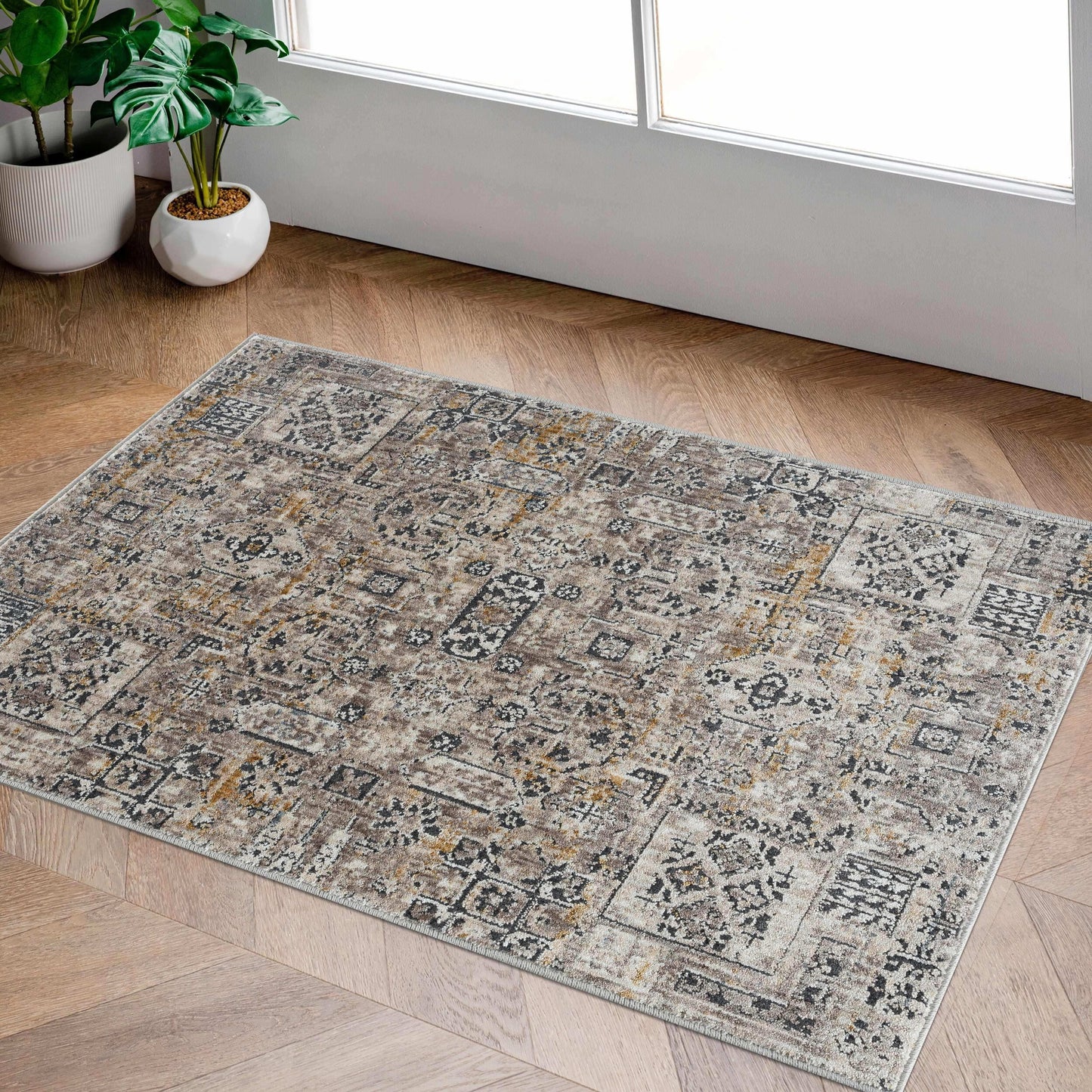 Heacham Luxe Fringe Rug - Clearance