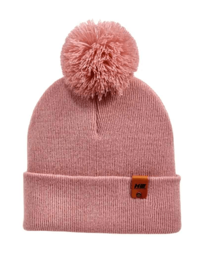 HAAKWEAR PomPom Beanie - Made in USA - Pearl Pink