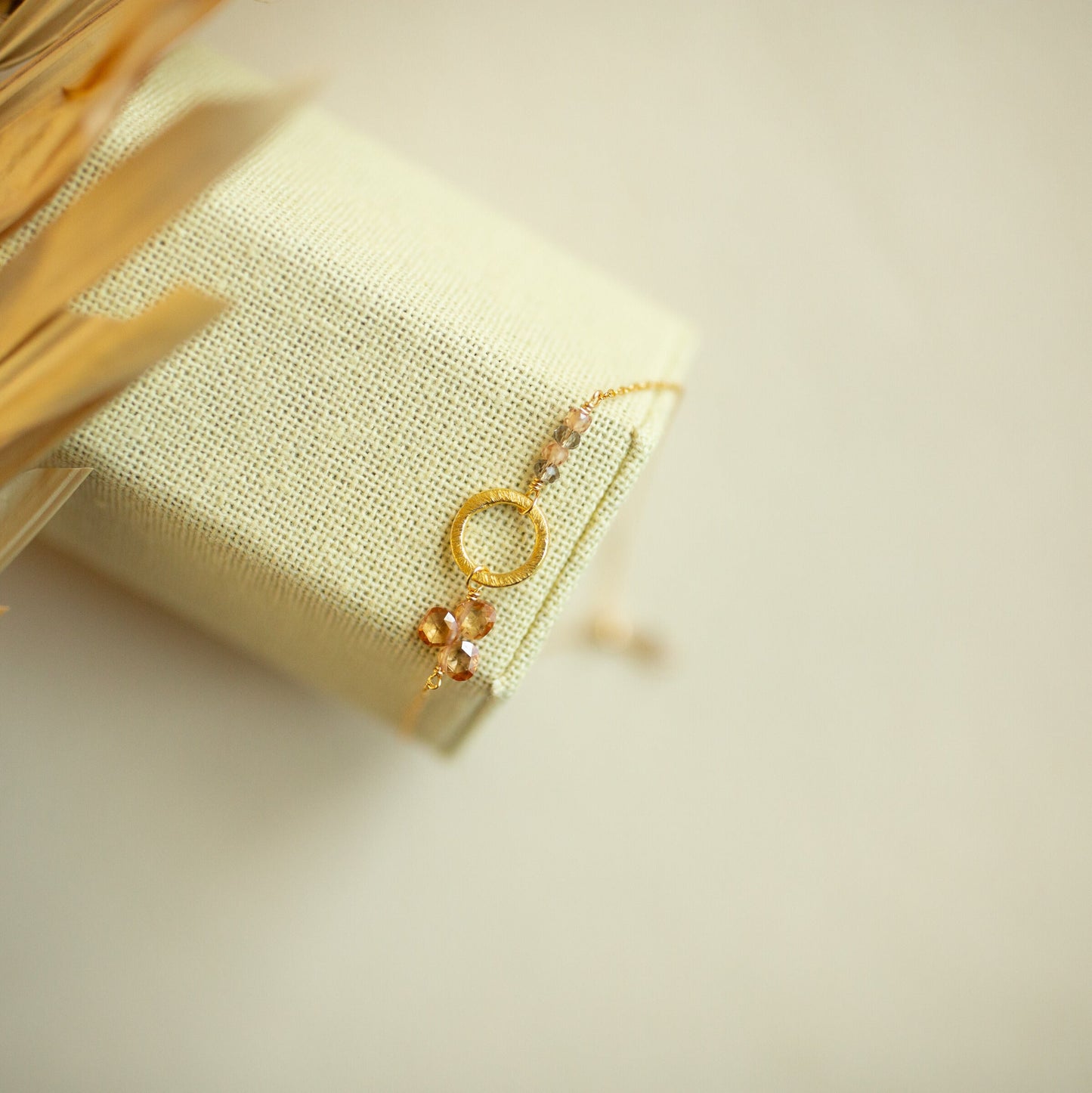 Pink Tourmaline Solara Bracelet
