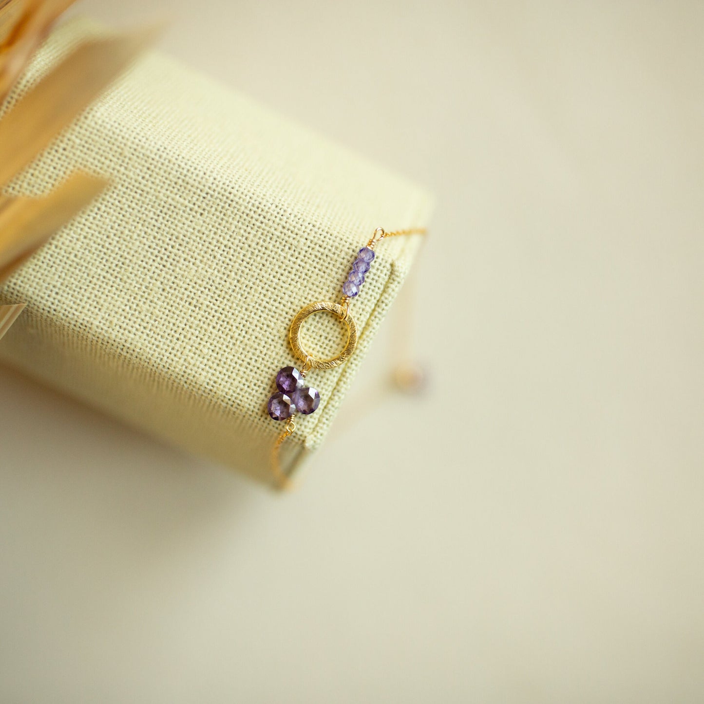 Garnet Solara Bracelet