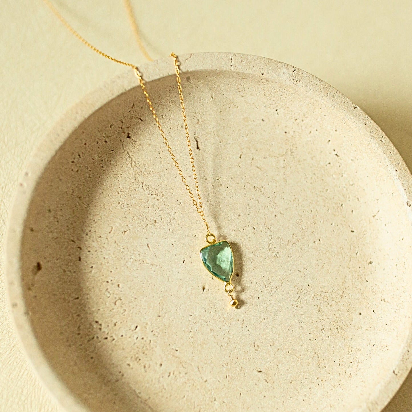 Green Amethyst Gold Isla Collection