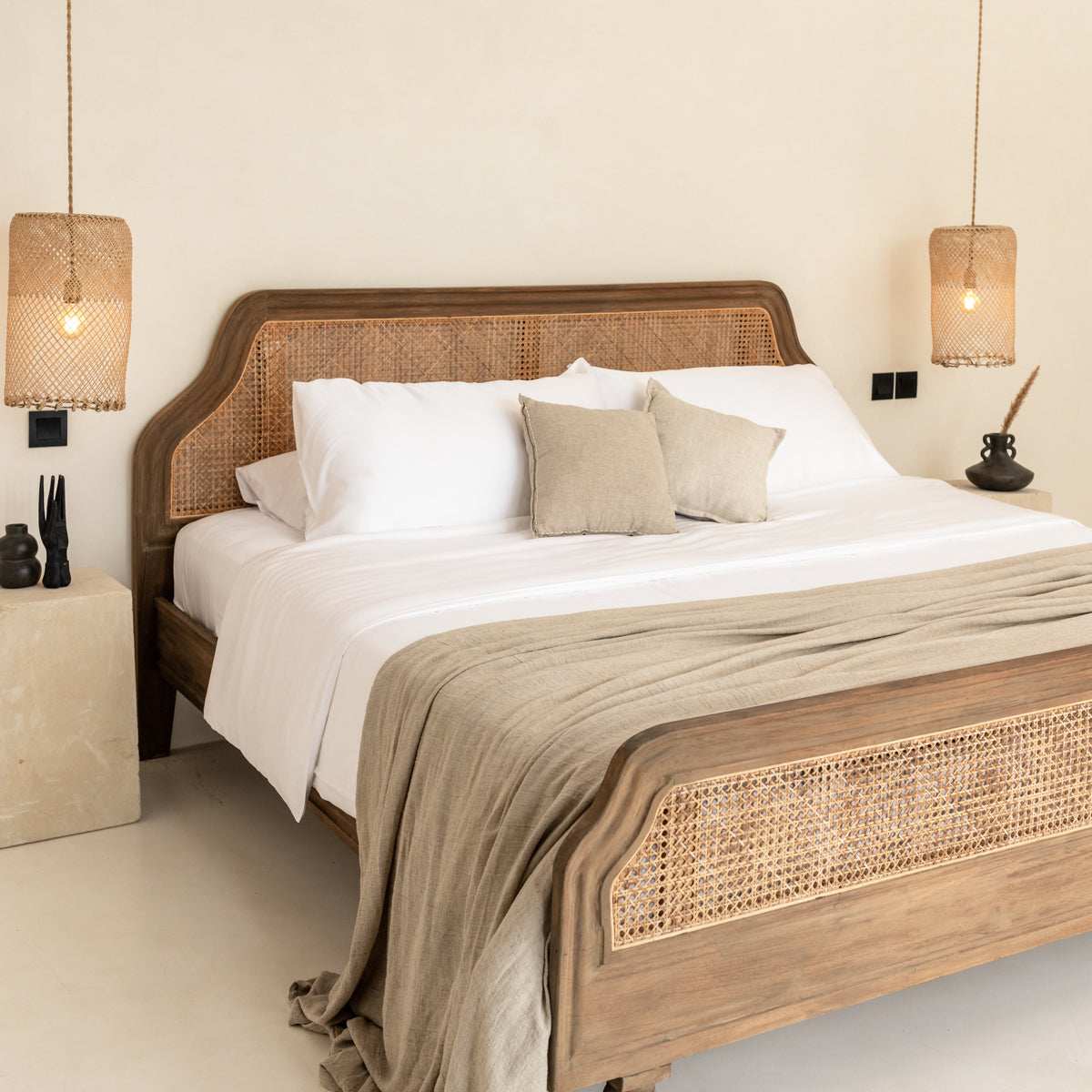 Organic Bamboo Sateen Duvet Cover Set