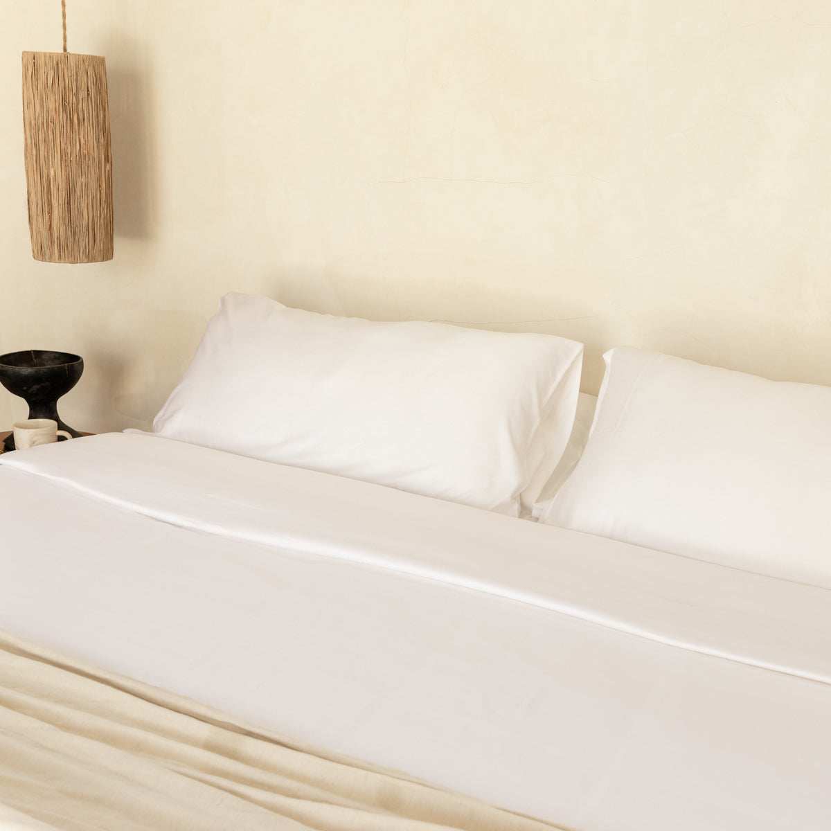 Organic Bamboo Sateen Bed Sheet Set