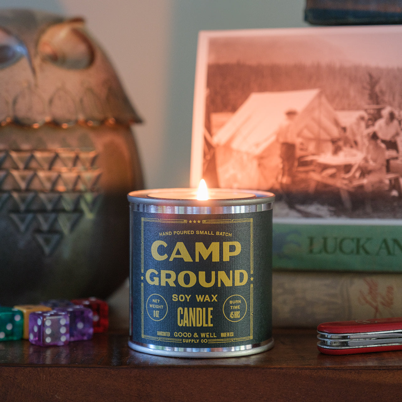 Camp Ground Soy Candle