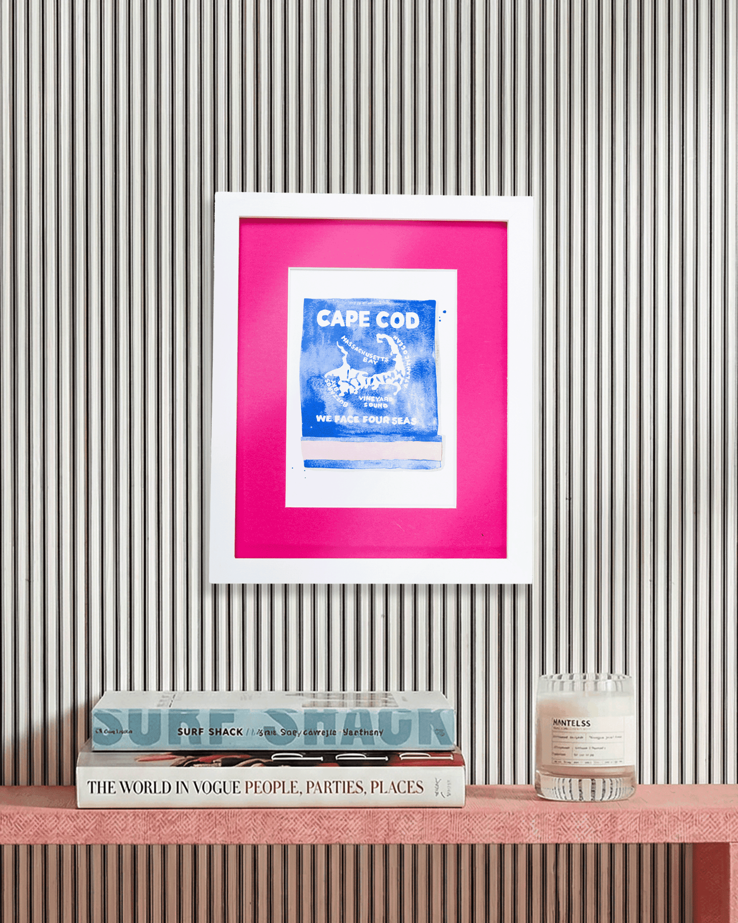 Cape Cod Matchbook Art Print