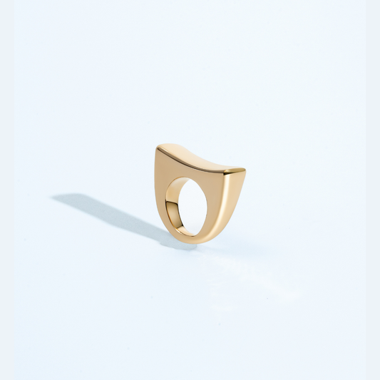 Caroline Sculptural Dome Ring